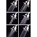 Hotel Spa 1152 AquaCare Head 5 Inch Face 6 Setting Showerhead with 3 Stage Shower Filter Cartridge Inside. (Brushed Nickel Finish)