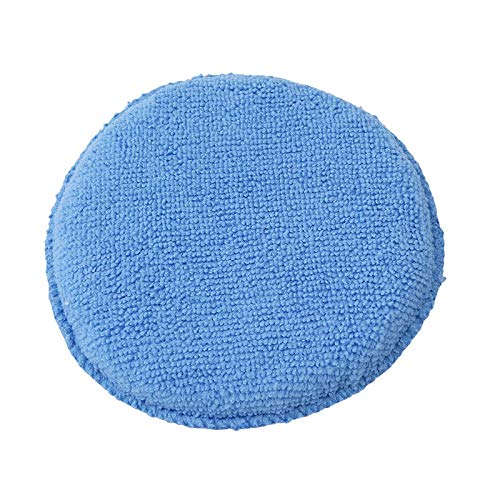 Sponges & Scouring Pads - 5pcs Pack Blue 5 Inch With Pockets Car Wash Auto Soft Wax Sponges Vehicles Care Cleaning Sponge - Gloves Magic Stick Tools Bulk Bathroom Sponge Swab Aquarium Dish Face - Thumbnail 4