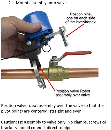 EcoNet Controls EBV105-HCM Z-Wave Water Valve, Smart Home, No Plumbing, 3/4" (Medium) - Thumbnail 7