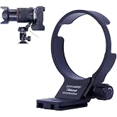 iShoot Lens Collar Tripod Mount Ring Compatible with Canon RF 24-105mm F4L is USM, Lens Support Holder Bracket Bottom is Arca-Swiss Fit Quick Release Plate for Arca Clamp &amp;Stabilizer