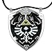 Armory Replicas Dark Shade Master Sword & Shield Necklace