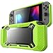 Mumba case for Nintendo Switch, [Heavy Duty] Slim Rubberized [Snap on] Hard Case Cover for Nintendo Switch 2017 release (Green)