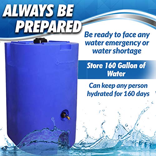 WaterPrepared 160320 Gallon Capacity Emergency Water Storage Tanks BPA