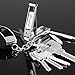 Joy-Leo Multitool EDC Keychain Fingernail Clippers Stainless Steel with Nail File & Folding Knife & Scissors & Screwdriver (5-Year Warranty) for Gifts