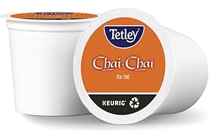 Tetley Chai Tea K-Cup Tea Pods, 96 Count For Keurig Coffee Makers