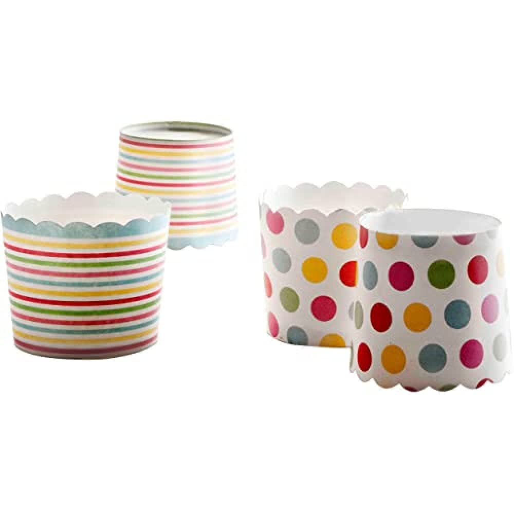 IBILI 737401 - Cápsulas de repostería redondas, 20 unidades