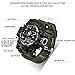 Sanda Men's Digital Wrist Watches Military Sports Electronic Quartz Outdoor Army LED Stopwatch Big Face