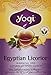 yogi egyptian licorice tea bags - 3 pack with 16 bags in each