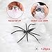 Halloween Spider Web with 28 Fake Spiders Indoor & Outdoor Web Spider Stretch Cobweb for Halloween Decorations