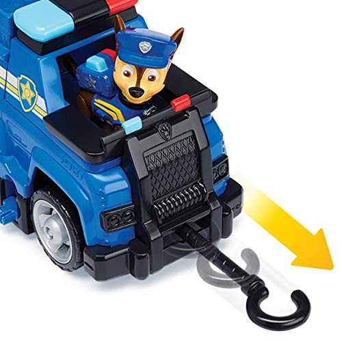 Paw Patrol Ultimate Rescue - Chase’s Ultimate Rescue Police Cruiser with Lifting Seat & Fold-Out Barricade, for Ages 3 & Up