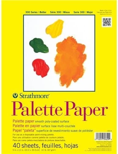 Strathmore Palette Paper Pad 9x12-40 Sheets