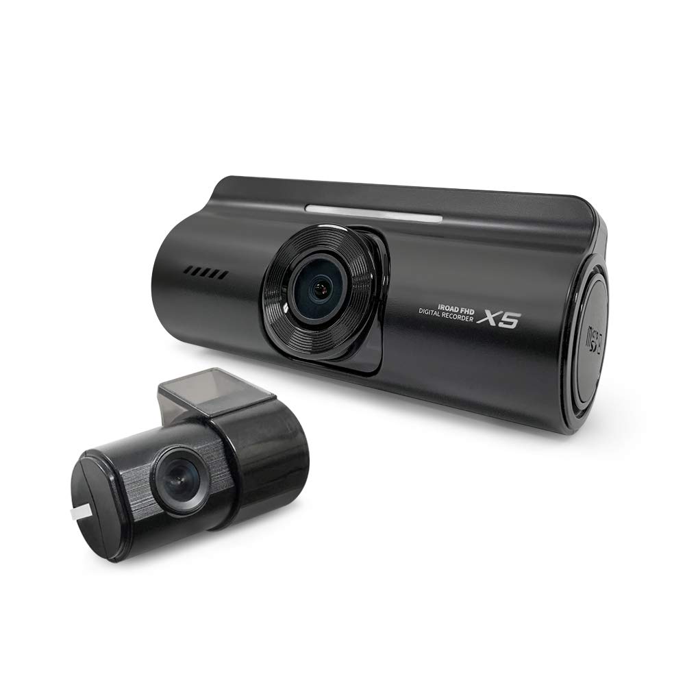 IROAD X5 WiFi FHD Blackbox Dashcam 16GB Set(WiFi Dongle, Uninterrupted Fuse Cable), WiFi DVR Car Vehicle Video Recorder - Dash Camera Video Recorder Digital DVR Recorder,South Korea
