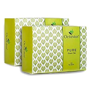 Octavius Pure Green Tea – 100 Teabags (Pack of 2)