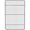 tellaLuna Cooling Rack and Baking Rack, Fits Quarter Sheet Pan, Steel, Wire Baking Cookie Bacon Racks for Oven 40X30cm