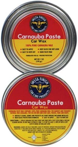 Insta Finish Brazillian Carnauba Paste Wax 7oz can