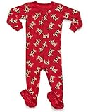 Leveret Baby Boys Girls Cow Footed Sleeper Pajama 100% Cotton (6M-5 Years)
