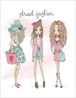 Street Fashion Quote Cover Kids Large Ruled Notebook Lined