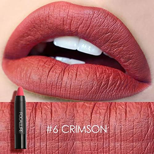 Brave669 Focallure Women Matte Waterproof Long Lasting Lipstick Pen Cosmetics Makeup # 06