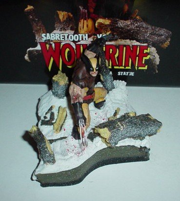 Wolverine Diorama Statue