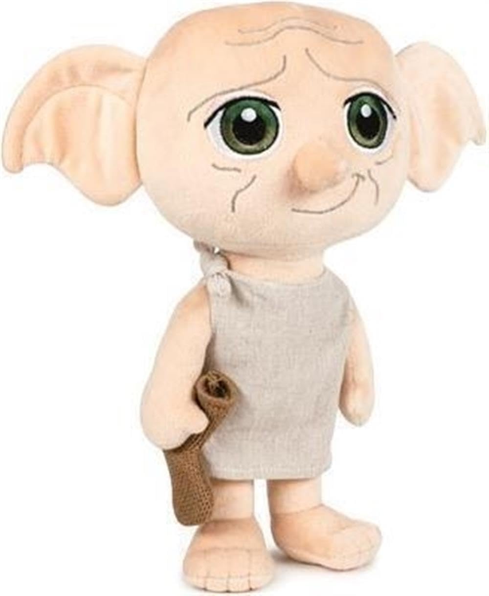 Play by Play Harry Potter - Dobby Character Plush Toy Black, 30 cm/11.81 Inches- Super Soft Quality