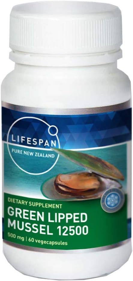 Green Lipped Mussel 12500mg (60 Capsules)