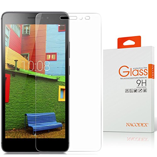 Nacodex Glass For Lenovo Phab 2 Pro 6.4-inch (2016) Premium Tempered Glass Screen Protector Film - [0.26mm 9H Hardness] (For Lenovo Phab 2 Pro 6.4-inch (2016))