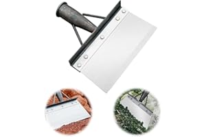 AUIEPET Multifunctional Cleaning Shovel, 2024 New Multi-Functional Outdoor Garden Cleaning Shovel, Farm Weeding Planting Shovel, Heavy Duty Garden Tool for Digging, Lawn Edging and Weed Removal (20CM)