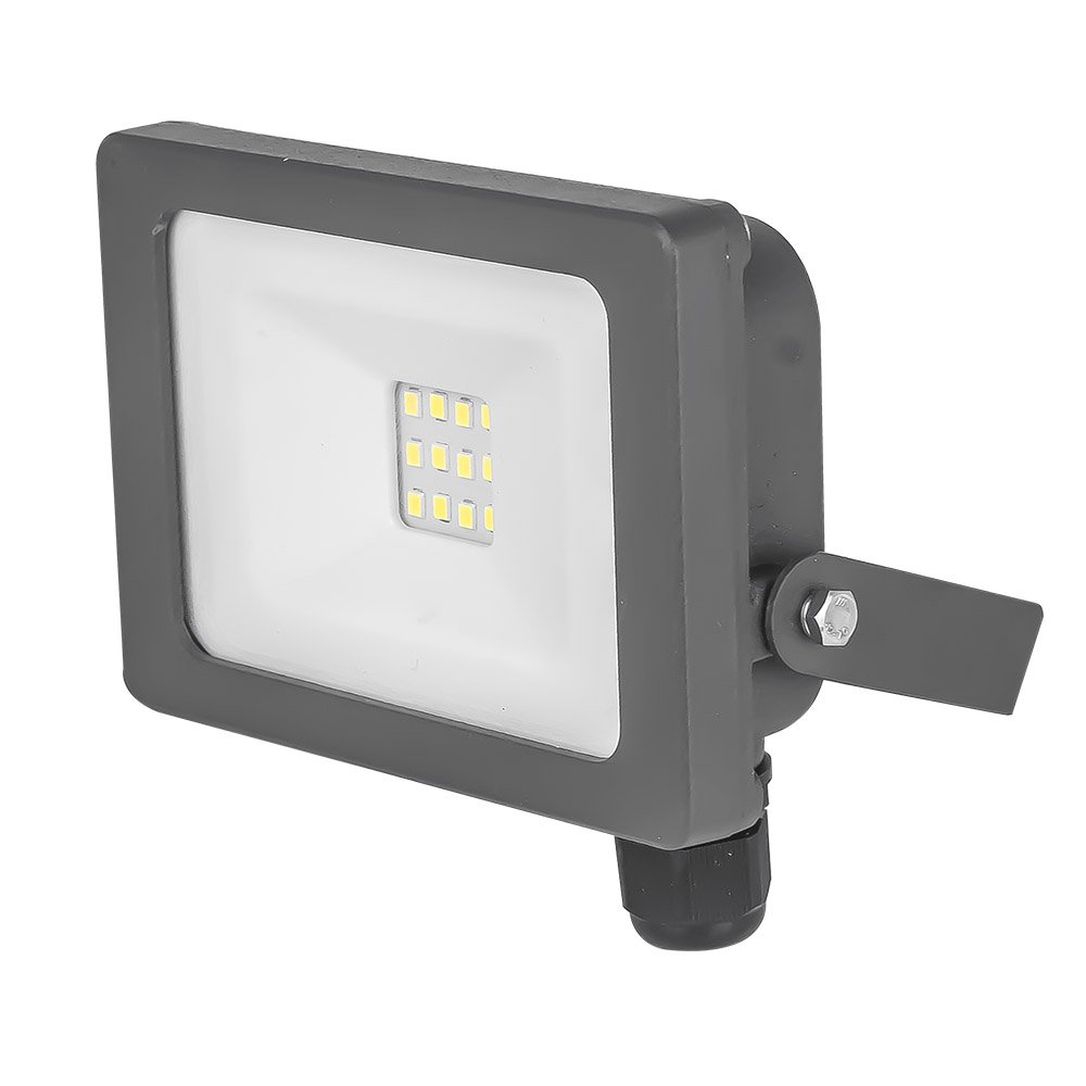 Status Slimline Outdoor Light | Grey 10W LED Flood Light | S10WSFLG1PKB6