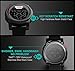 Men's Digital 50M Waterproof Electronic Unique Round Outdoor Sport Watch Sillicone Band Heavy Duty Army Military 24H Time LED Back Light 164FT Water Resistant Calendar Month Date Day - Black & Red