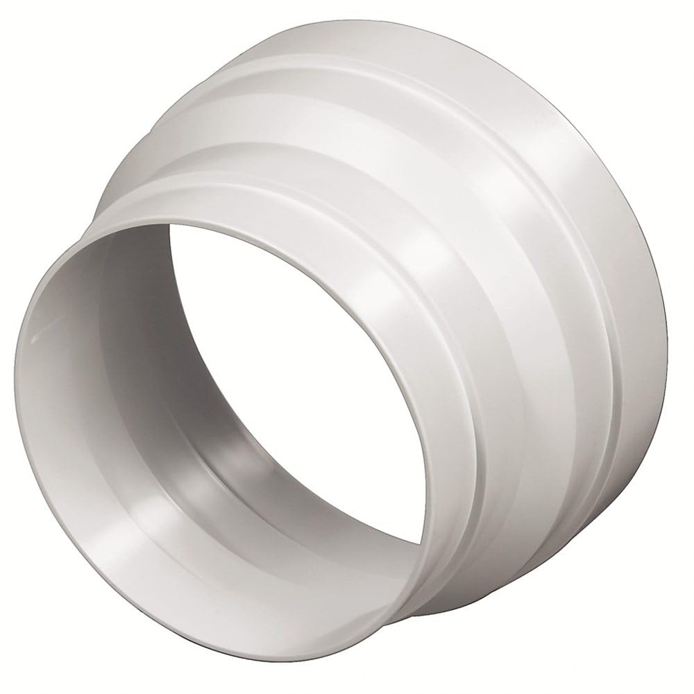 Xavax | Reducer for Extractor, Reduces - White, 125 auf 100 mm