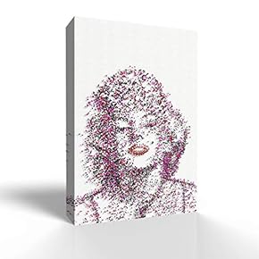 Canvas Wall Art Celebrity Portrait Canvas Prints Home Artwork Decoration for Living Room,Bedroom - 12x18 inches