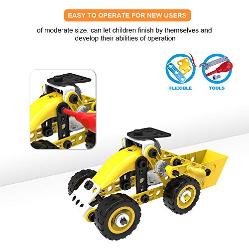 STEM Building Toys for 6+ Years Old Boys and Girls 8in1 Construction