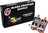 2 Pack Compatible Canon CLI-36 2 Tri Color for use with Canon PIXMA iP100l, PIXMA mini260, PIXMA mini320, RFB IP100. Ink Cartridges for inkjet printers. CLI-36-C / 1511B002 Blake Printing Supply