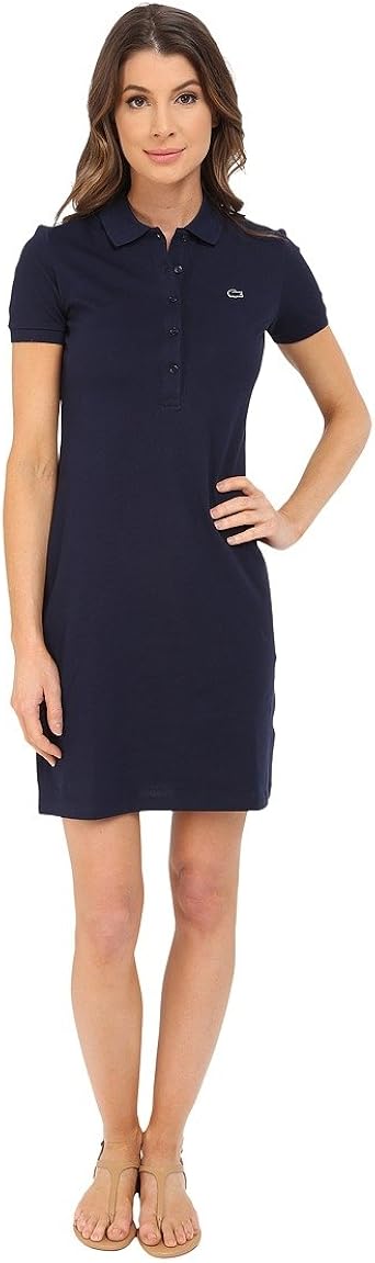 navy blue polo dress