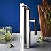VonShef Stainless Steel Water Jug with Ice Guard, 1.7L Carafe w/Brushed Finish, 3 Pint Pitcher for Cold Beverages Perfect for Iced Tea, Juice & Milk