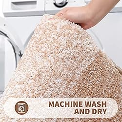 OLANLY Luxury Bathroom Rug Mat 70x24, Extra Soft