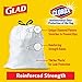 Glad trash Bags, Citrus, 80 Count