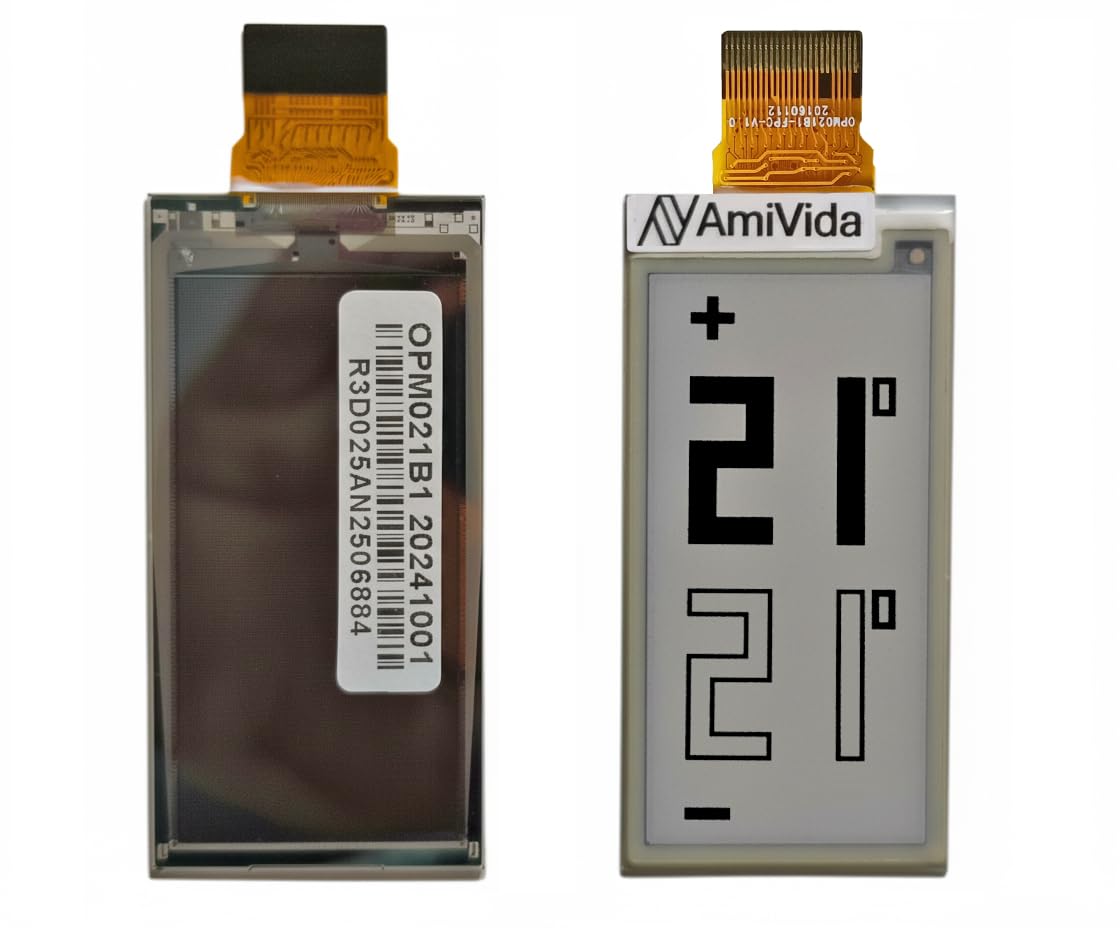 AmiVida Screen for Smart WiFi Thermostat NTH01 for Repair or Replacement of Display Version OPM021B1
