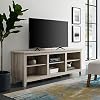 Home Accent Furnishings New 70 Inch Wide Television Stand in White Oak Finish