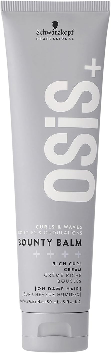 OSiS Bounty Balm Curl Cream 150 ml Defines Curls Reduces Frizz Shine Lightweight