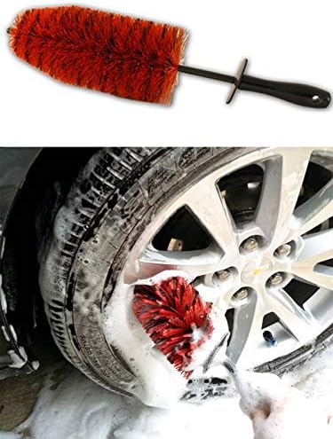 X Large 18" Alloy Wheel Cleaning Brush Detailing Valeting Non Scratch Super Soft