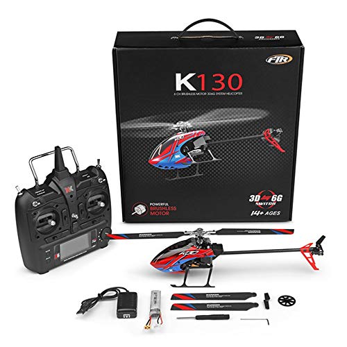 DBXMFZW 6-Kanal-aileronloses Fernbedienungsflugzeug 3D / 6G-Modus RC-Flugzeug RC-Ebene mit eingebautem Gyroskop-festen… – Bild 7