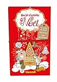 Mon kit d'activités Noël : 12 crayons de couleur, 1 bloc de jeux, 1 bloc de coloriages by 