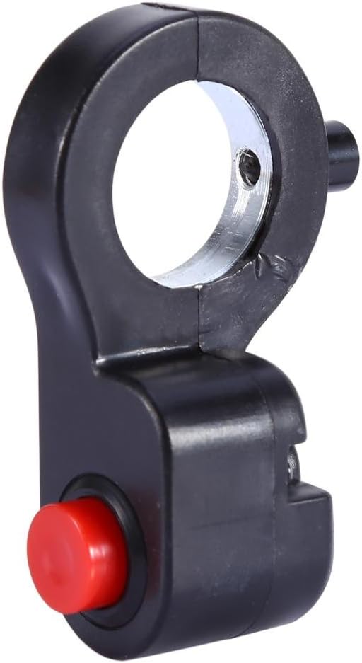 Motorcycle Handlebar Horn Switch, Universal 7/8'' Motorcycle Horn Switch Push Button On Off Switch ATV Bike Starter Kill Switch