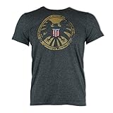 Character Mens' Avengers Eagle T-Shirt X-Large