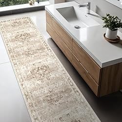 Non Slip Bathroom Runner Rug - Long Runner Rugs 2 x