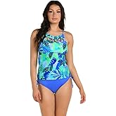 High Neck Tankini Swimsuit Top