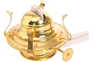 BRBASAP Antique Oil Lamp Replacement Parts and Kerosene Lamp #2 Size Brass Plated Burner with Reduction Collar and Cotton Lamp Wick Fits Vintage Oil Lamp Hold 3 Inch Base Chimney Authentic Restoration