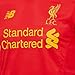 New Balance Mens Liverpool Home Soccer Jersey 2016/17 (Red) (Red, Gold, X-Large)