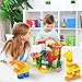 Building Blocks Toys for Children Learning Colors with Marble Run for Kids Toy 90 Pieces